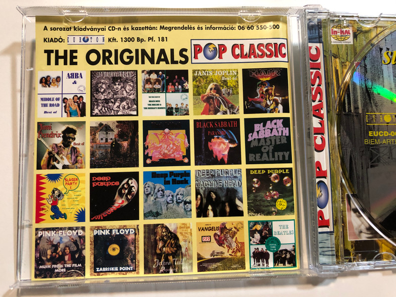 Slágerek Itáliából II. / Pop Classic / Euroton Audio CD / EUCD-0098