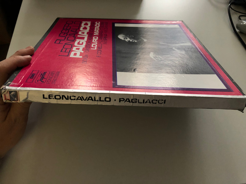 Ruggiero Leoncavallo – Pagliacci / Zborom I Orkestrom Milanske Scale Dirigira: Lovro Matačić / F. Corelli, L. Amara, T. Gobbi, M. Spina, M. Zanasi / EMI 2x LP / LSHMV-70598/9