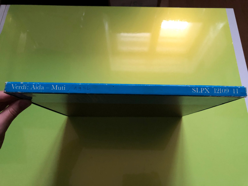 Verdi – Aida / Caballe, Cossotto, Domingo, Cappuccilli, Gjaurov, Riccardo Muti / EMI Records 3x LP 1974 Stereo / SLPX 12109 11