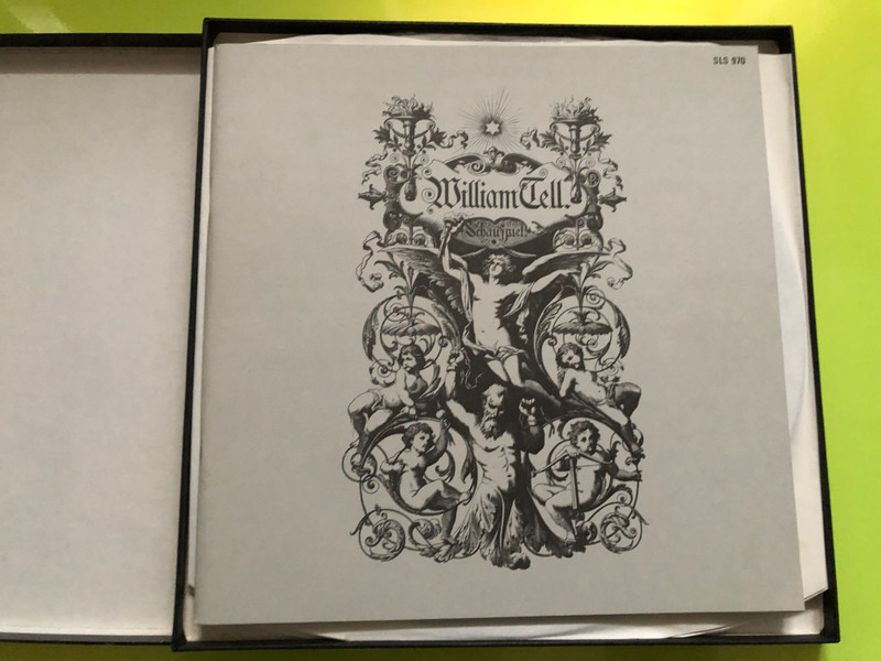 Rossini: William Tell (first complete recording of the original version in Fraench) / Gabriel Bacquier, Montserrat Caballé, Nicolai Gedda, Kolos Kovacs, Mady Mespie, Gwynne Howell, Jocelyne Taillon / EMI Records 5x LP 1973 Stereo / SLS 970