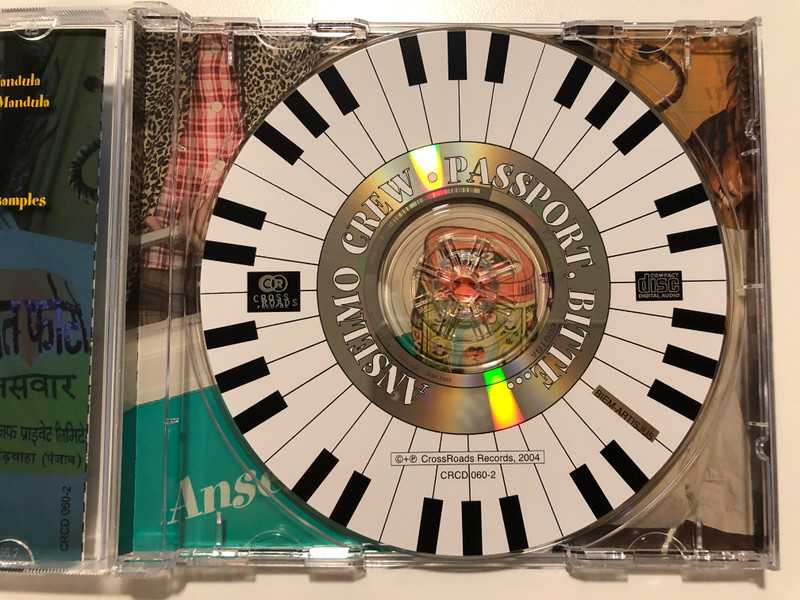 Anselmo Crew – Passport, Bitte... / Crossroads Records Audio CD 2004 / CRCD 060-2