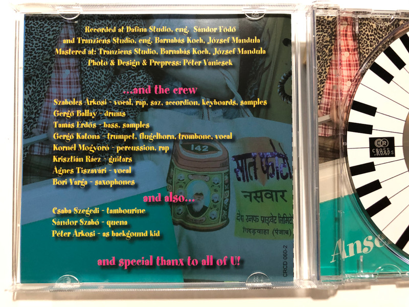 Anselmo Crew – Passport, Bitte... / Crossroads Records Audio CD 2004 / CRCD 060-2