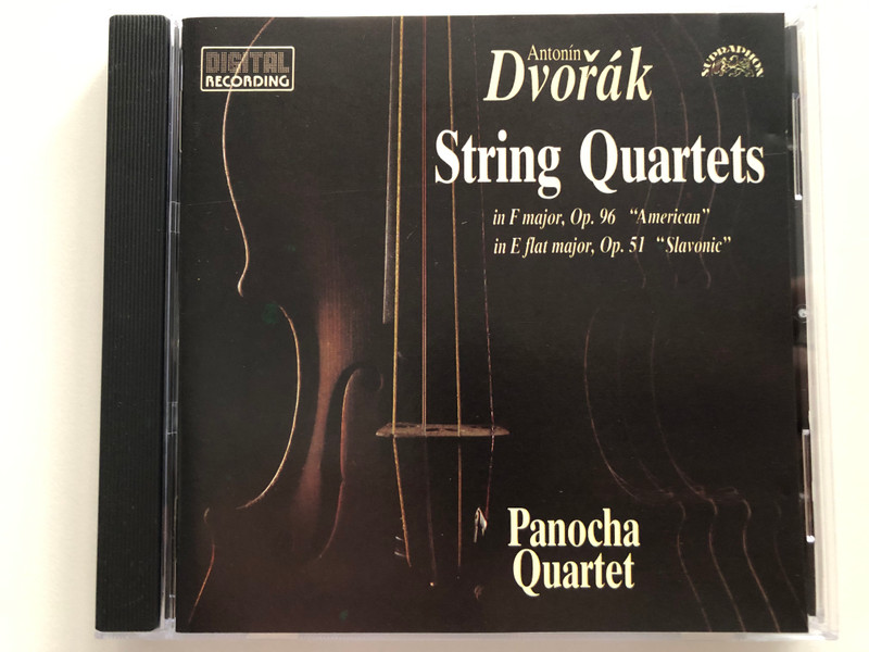 Antonín Dvořák - String Quartets In F Major, Op. 96 "American", In E Flat Major, Op. 51 "Slavonic" / Panocha Quartet / Supraphon Audio CD 1993 Stereo / 11 0581-2 131