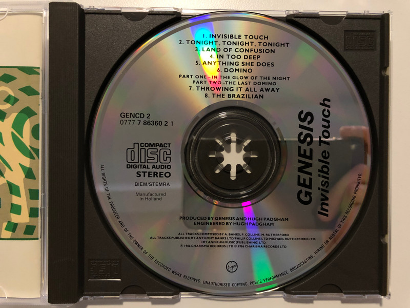 Genesis – Invisible Touch