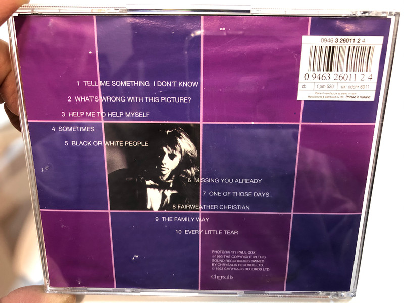 Chesney Hawkes – Get The Picture / Chrysalis Audio CD 1993 / 094632601124