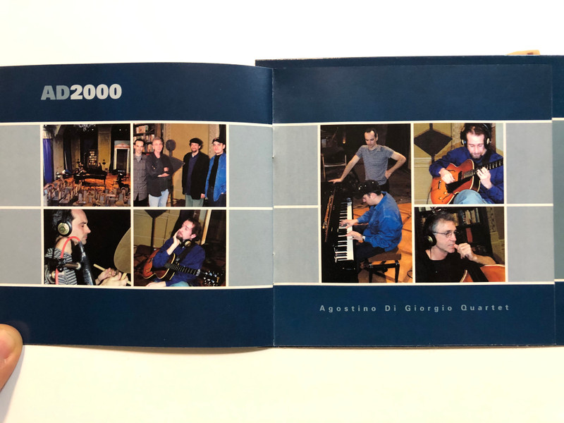 AD2000 - Agostino Di Giorgio Quartet featuring Kálmán Oláh, Ron Seguin and Michael Lambert / Fonó Records Audio CD 2000 / FA-903-2