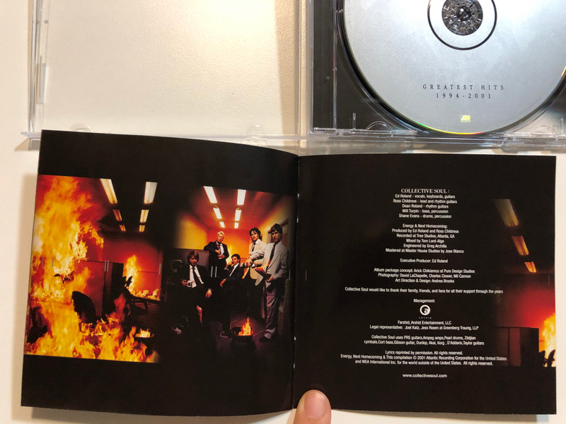 Collective Soul – 7even Year Itch (Greatest Hits 1994-2001) / Atlantic Audio CD 2001 / 7567-93076-2