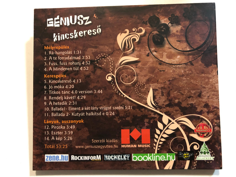 Géniusz – Kincskereső / Audio CD 2009