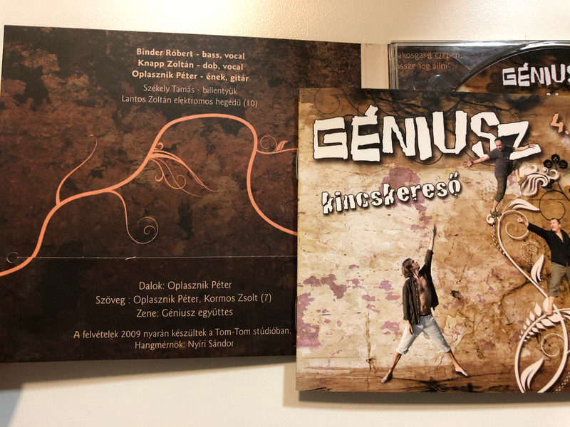 Géniusz – Kincskereső / Audio CD 2009