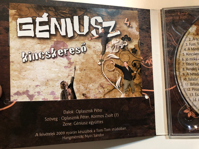 Géniusz – Kincskereső / Audio CD 2009