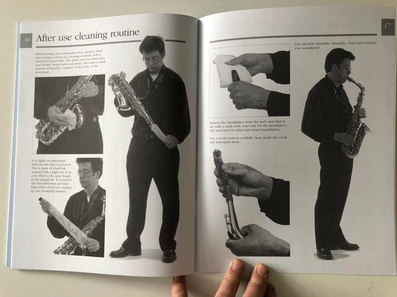 Absolute Beginners Alto Saxophone / The Complete Picture guide to playing alto sax / Arranged by Steve Tayton / Hal-Leonard 2020 / Paperback (9781785580529)