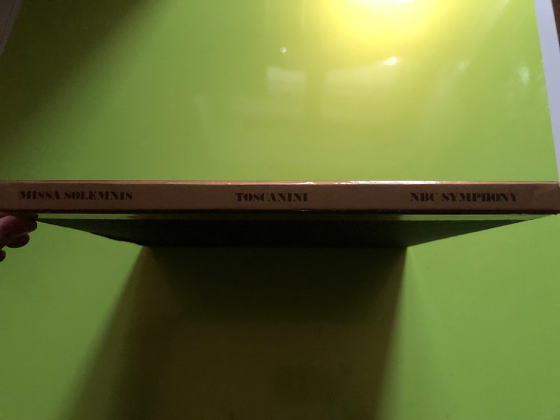 Ludwig van Beethoven: Missa Solemnis in D Major, Op. 123 / NBC Symphony Orchestra / Toscanini Edition / Arturo Toscanini / 1867-1957 / RCA 2x LP / AT 200 (2)