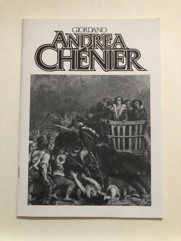 Giordano: Andrea Chénier / Placido Domingo, Renata Scotto, Sherrill Milnes / James Levine, National Philharmonic Orchestra / RCA 3x LP 1984 Stereo / VLS 45767 (3)