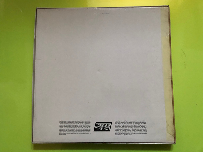 Giordano: Andrea Chénier / Placido Domingo, Renata Scotto, Sherrill Milnes / James Levine, National Philharmonic Orchestra / RCA 3x LP 1984 Stereo / VLS 45767 (3)