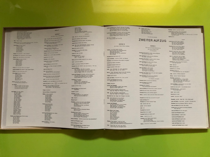 Flotow: Martha / Anneliese Rothenberger, Brigitte Fassbaender, Nicolai Gedda, Hermann Prey, Dieter Weller, Hans Georg Knoblich / Chor der Bayerischen Staatsoper Munchen, Bayerisches Staatsorchester / His Master's Voice 2x LP Stereo / 29 0938 3