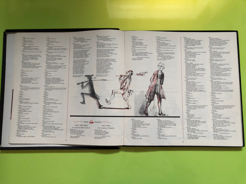 Mozart: The Marriage Of Figaro / Eberhard Wächter, Elisabeth Schwarzkopf, Fiorenza Cossotto, Giuseppe Taddei, Anna Moffo / Dora Gatta, Ivo Vinco, Renato Ercolani, Piero Cappuccilli, Elisabetta Fusco / Angel Records 4x LP Stereo / SDL-3608