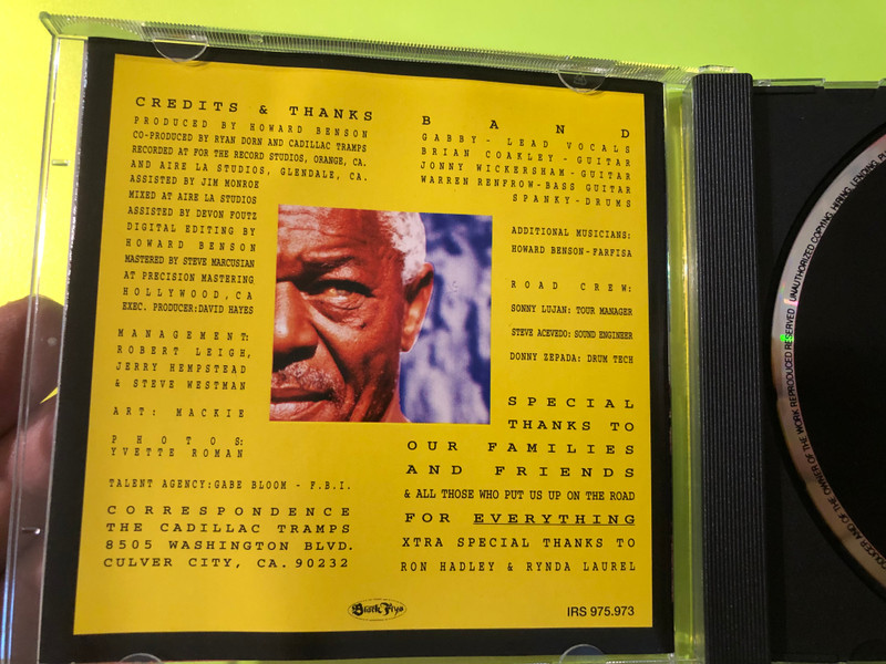 Cadillac Tramps – It's Allright / Intercord Record Service Audio CD 1994 / IRS 975.973