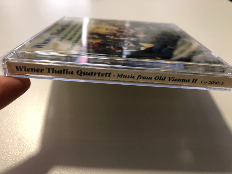Wiener Thalia Quartett - Musik aus dem Alten Wien II - Music from Old Vienna II / Wiener Schrammelmusik - Musique viennoise / Schrammel Records Audio CD / CD 200025