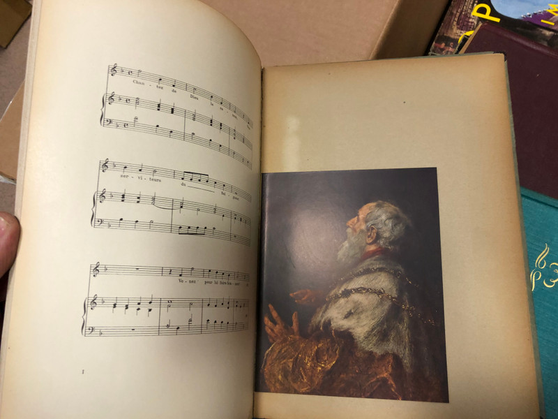 Musikaliche Bilder by Rudolf Wustmann / Verlag von E.A. Seemann 1907 / Mit 10 tafeln nebst notenbeispielen und 25 abbildungen im text / Hardcover (4230786630207)