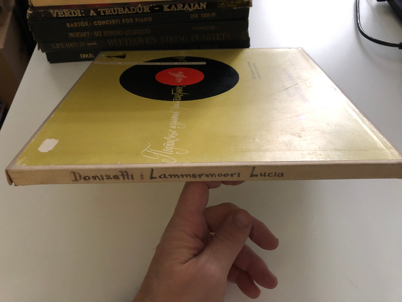 Г. Доницетти - Лючия Ди Ламмермур / Опера в трех действиях / Мелодия 2x LP / Д 020679-82