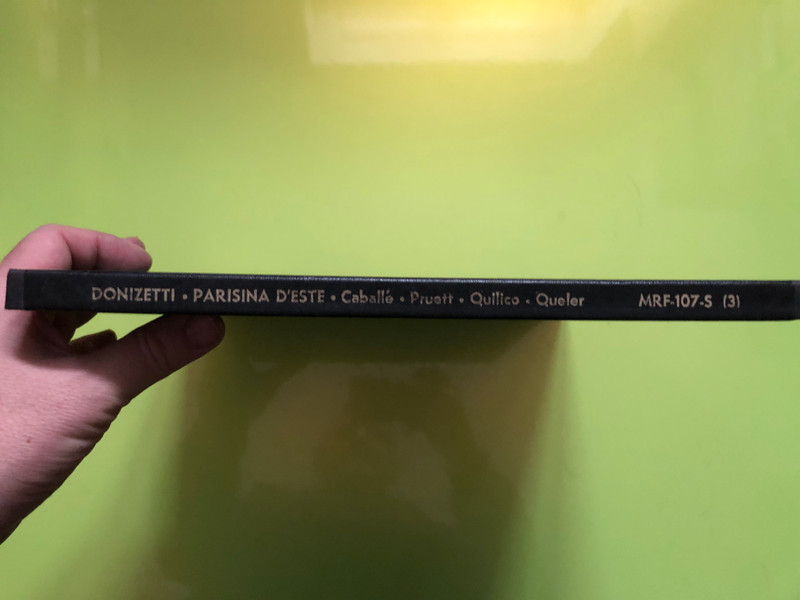 Donizetti - Parisina D'Este / Montserrat Caballé, Jerome Pruett, Louis Quilico, James Morris / Conductor: Eve Queler / MRF Records 3x LP 1974 / MRF-107-S