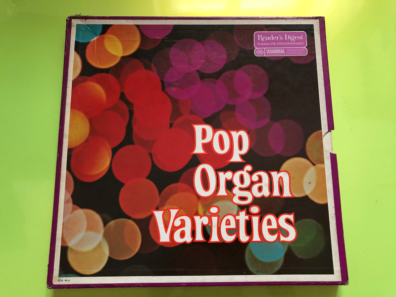 Pop Organ Varieties / Reader's Digest 4x LP / RDA 46-A