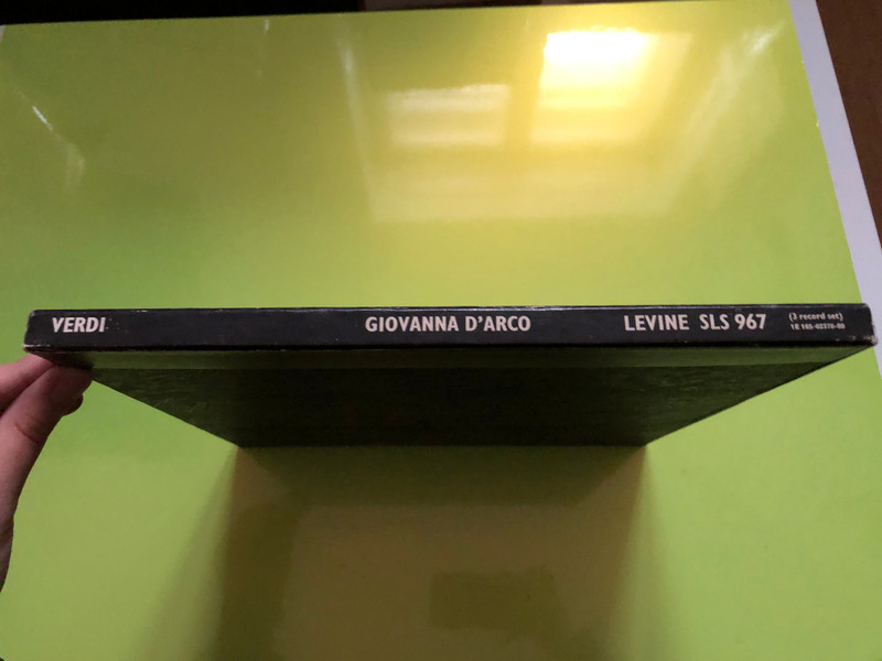 Verdi: Giovanna D'Arco / Caballé, Domingo, Milnes / London Symphony Orchestra & Ambrosian Opera Chorus, James Levine / His Master's Voice 3x LP 1973 Stereo / SLS 967