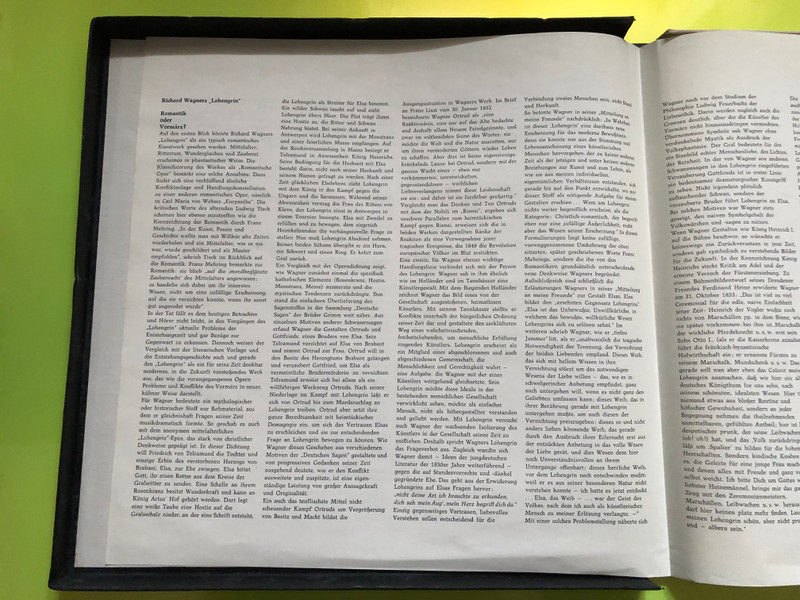 Richard Wagner – Lohengrin / Jess Thomas, Elisabeth Grümmer, Dietrich Fischer-Dieskau, Christa Ludwig, Gottlob Frick, Chor der Wiener Staatsoper / Wiener Philharmoniker, Rudolf Kempe / EMI Records 5x LP Stereo / 826 995-999