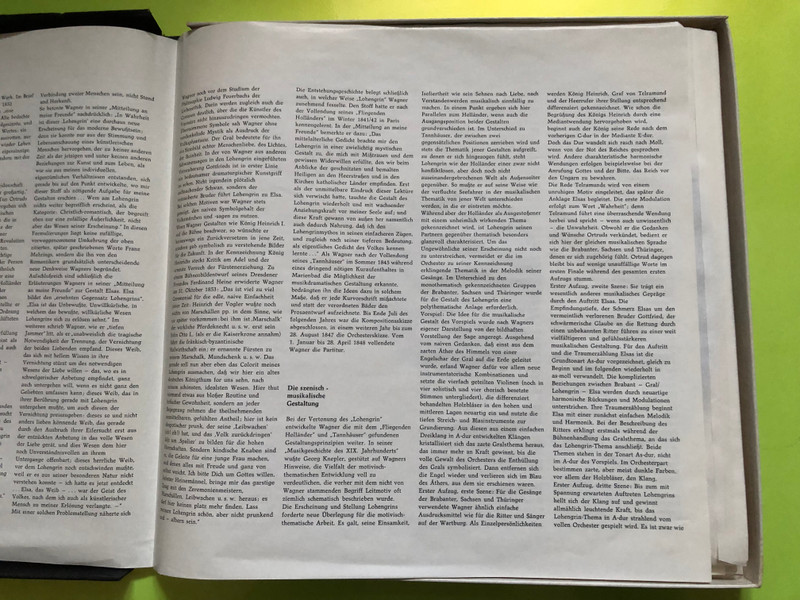 Richard Wagner – Lohengrin / Jess Thomas, Elisabeth Grümmer, Dietrich Fischer-Dieskau, Christa Ludwig, Gottlob Frick, Chor der Wiener Staatsoper / Wiener Philharmoniker, Rudolf Kempe / EMI Records 5x LP Stereo / 826 995-999