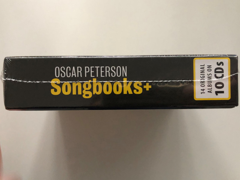 Oscar Peterson – Songbooks + / Feat. Anita O'Day, Stan Getz, Harry Edison, Gerry Mulligan, Louis Bellson, and more / 14 Original Albums On 10 CDs & Bonus Tracks / The Intense Media 10x Audio CD / 600189