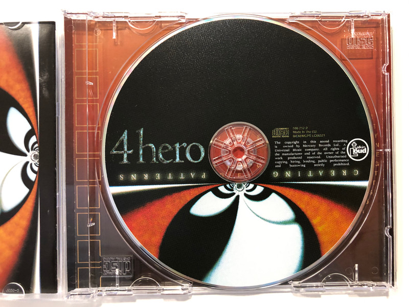 4 Hero – Creating Patterns / Talkin' Loud Audio CD 2001 / 5862122