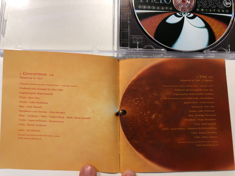 4 Hero – Creating Patterns / Talkin' Loud Audio CD 2001 / 5862122