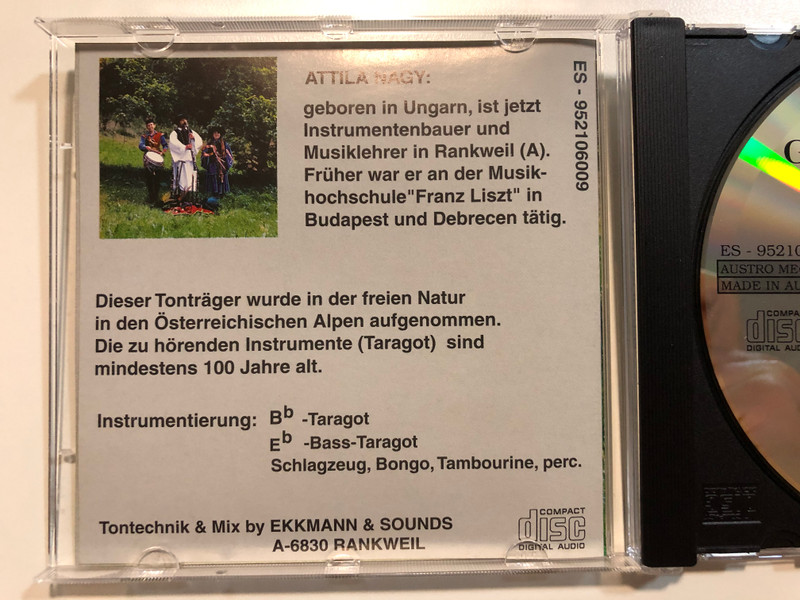 Alte Ungarische - Volkslieder / Audio CD / ES - 952106009
