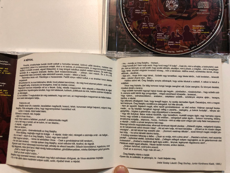 Jávori Sound Machine – Szivárvány Havasán / Audio CD 2003 / JSM001