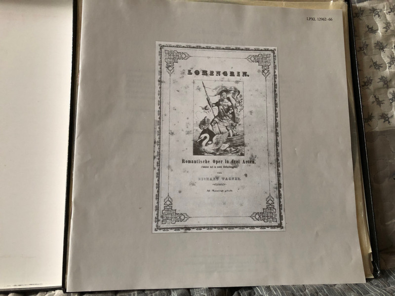 Wagner - Lohengrin / Wolfgang Windgassen, Astrid Varnay, Josef Greindl, Eleanor Steber, Hermann Uhde, Joseph Keilberth / Hungaroton 5x LP Mono / LPXL 12962-66