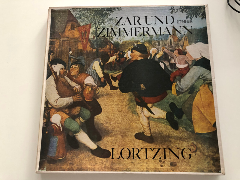 Zar Und Zimmermann - Lortzing / ETERNA 3x LP Stereo / 8 25 597 - 599