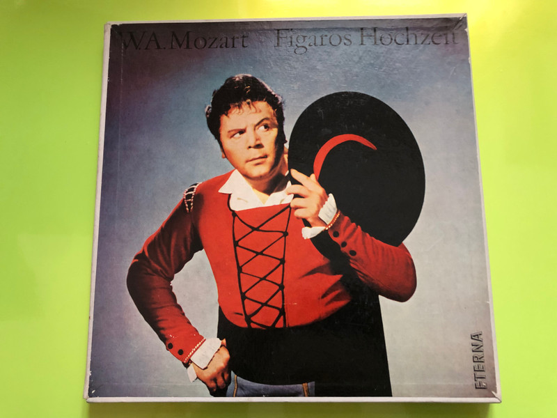 W. A. Mozart – Figaros Hochzeit / ETERNA 3x LP Stereo / 8 20 498-500
