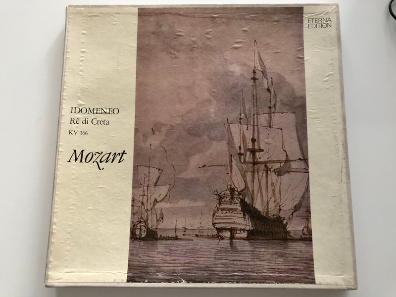 Idomeneo Rè Di Creta KV 366 - Mozart / ETERNA Edition / ETERNA 4x LP Stereo / 8 26 261-264