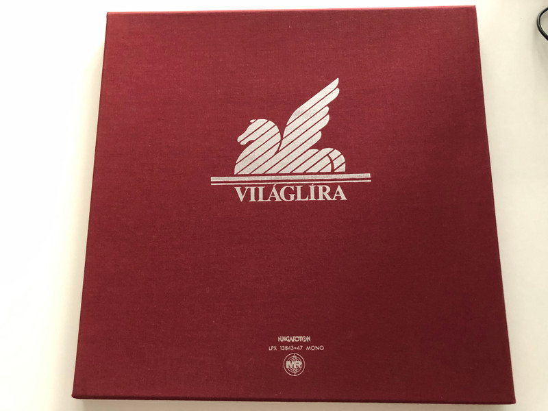 Világlíra / Hungaroton 5x LP Mono / LPX 13843-47