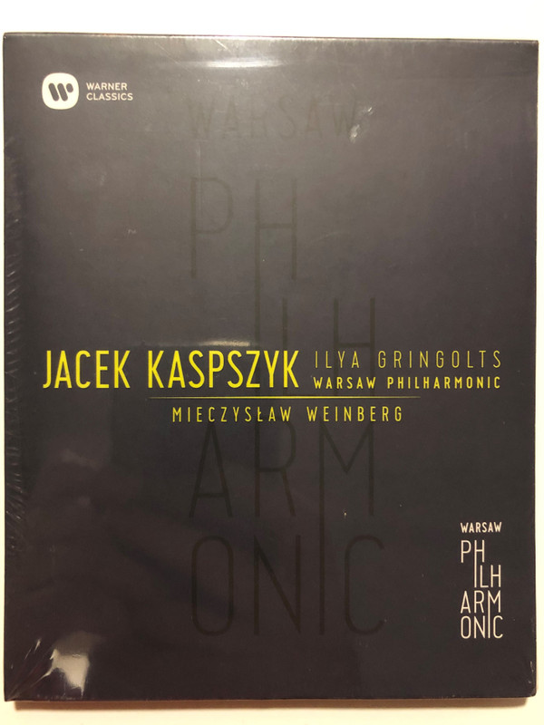 Jacek Kaspszyk, Ilya Gringolts, Warsaw Philharmonic, Mieczysław Weinberg - Weinberg Symphony No. 4 And Violin Concerto / Warner Classics Audio CD 2014 / 0825646224838