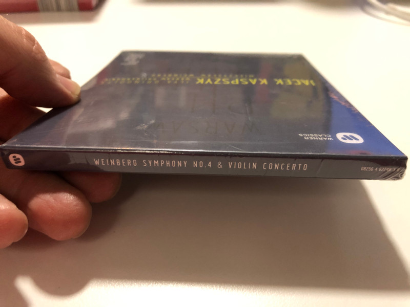 Jacek Kaspszyk, Ilya Gringolts, Warsaw Philharmonic, Mieczysław Weinberg - Weinberg Symphony No. 4 And Violin Concerto / Warner Classics Audio CD 2014 / 0825646224838