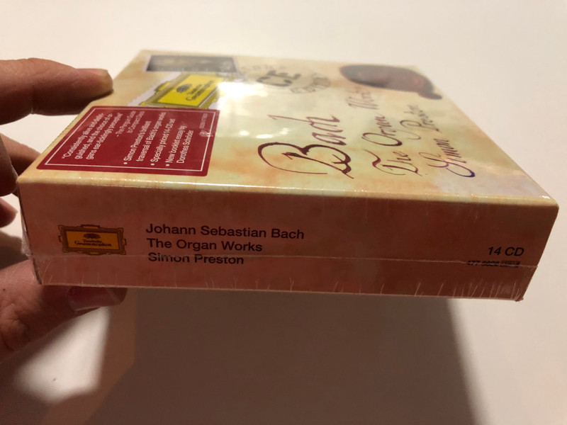 Bach - The Organ Works - Simon Preston / Collectors Edition / Deutsche Grammophon 14x Audio CD, Box Set / 00289 477 8628