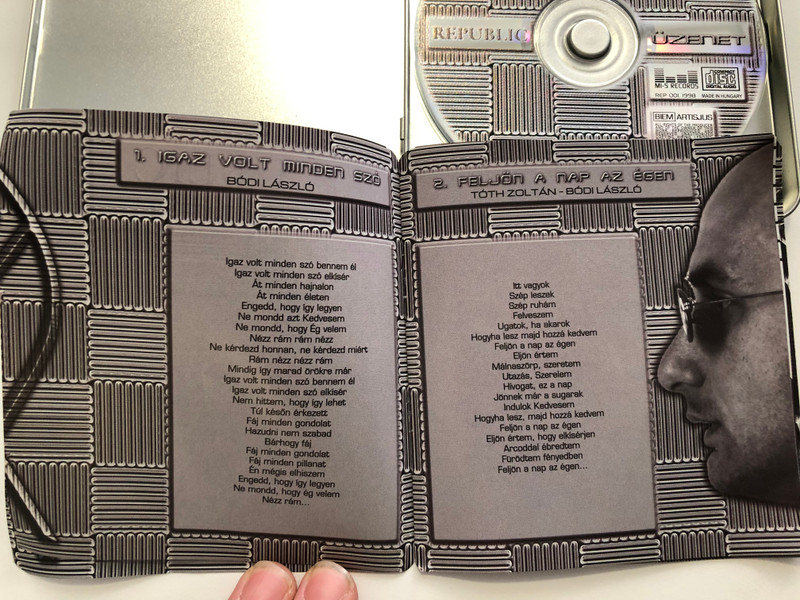 Republic – Üzenet / MI-5 Records Audio CD 1998 / REP 001