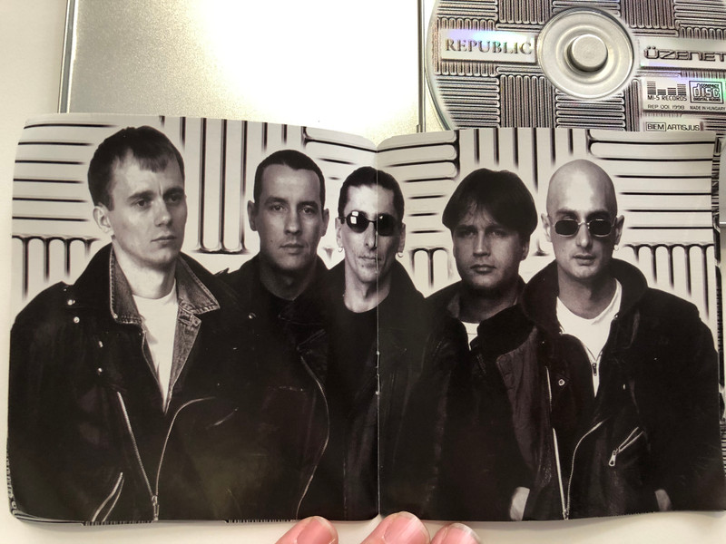 Republic – Üzenet / MI-5 Records Audio CD 1998 / REP 001