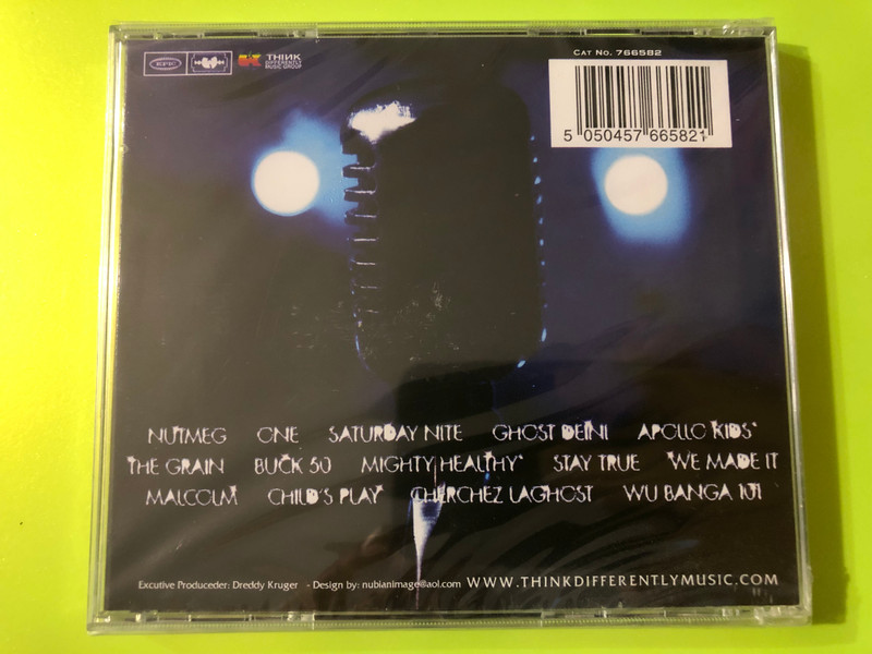 Supreme Clientele - The Instrumentals / Ghostface Killah / Think Differently Music Audio CD 2008 / 766582