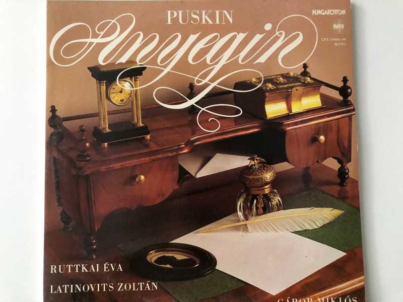 Puskin - Anyegin / Ruttkai Éva, Latinovits Zoltán, Pálos György, Gábor Miklós / Hungaroton 2x LP 1985 Mono / LPX 14008-09