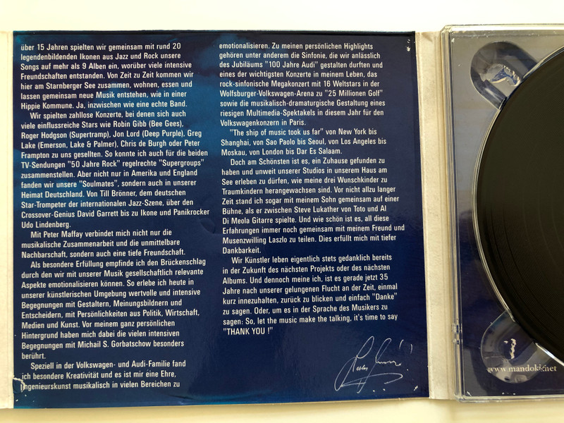 Man Doki Soulmates – Thank You! / Essentials 1992-2010 / Sony Music Audio CD 2010 / 88697 81405 2