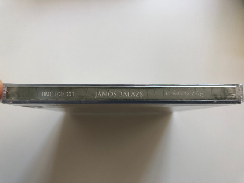 Works by Liszt - Janos Balazs (piano) / International Franz Liszt Piano Competition Pecz 1st Prize / BMC Audio CD 2006 / BMC TCD 001