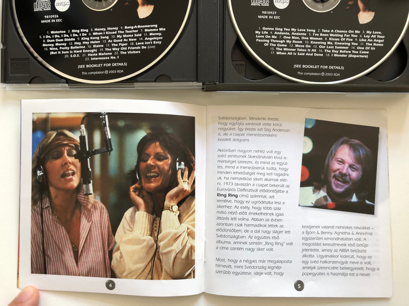 ABBA – The Ultimate Collection / Reader's Digest 4x Audio CD 2003 / B91001BK