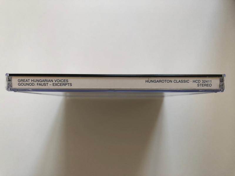 Gounod Faust (excerpts) / Sylvia Sass, Gyorgy Korondi, Kolos Kovats, Magda Kalmar, Lajos Miller / Conducted by Ervin Lukacs, Janos Sandor / Hungaroton Classic Audio CD 2005 Stereo / HCD 32411